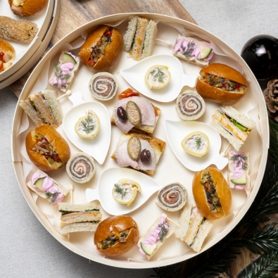 Plateau de 36 pièces salées froides